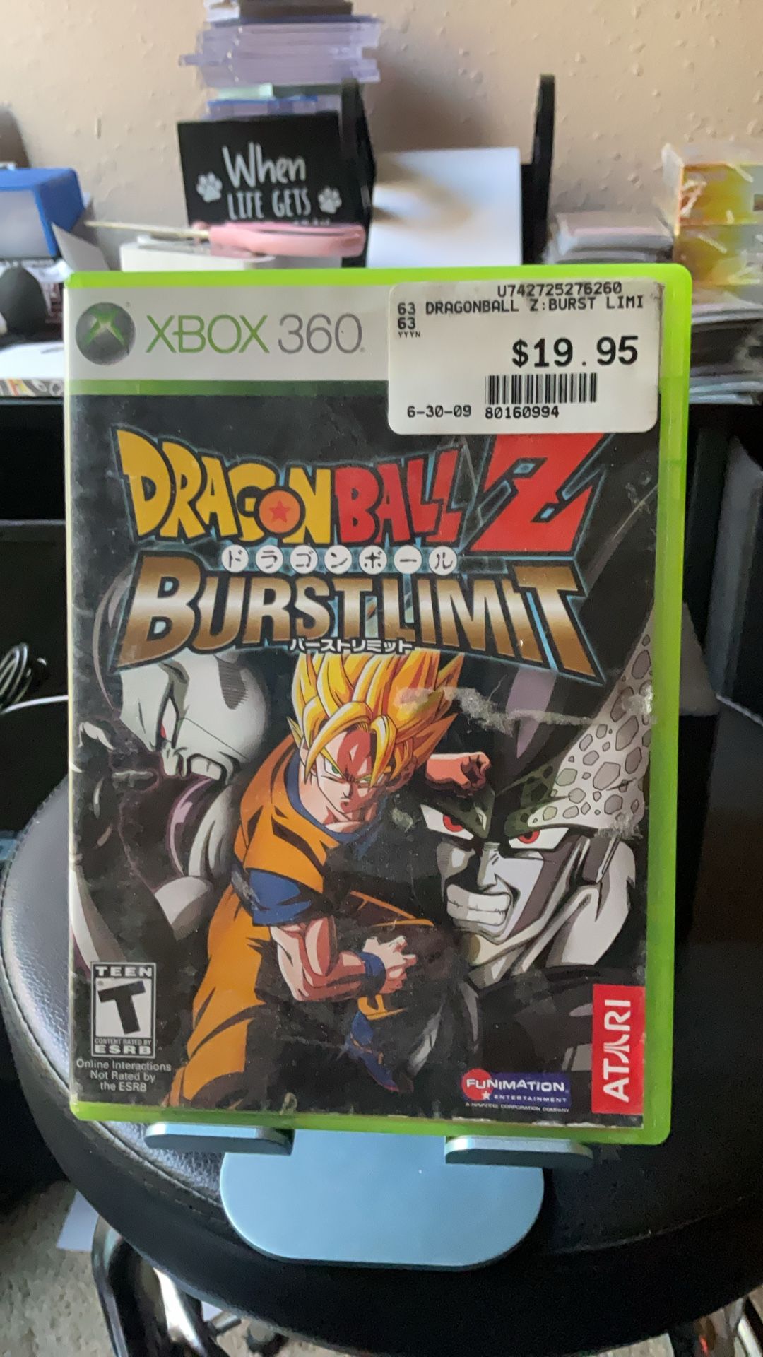 Xbox 360 Dragon Ball Z Burst Limit