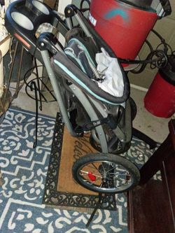Baby Jogger Stroller Gray and Teal
