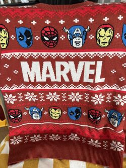 Boys XL, Marvel Holiday Sweater