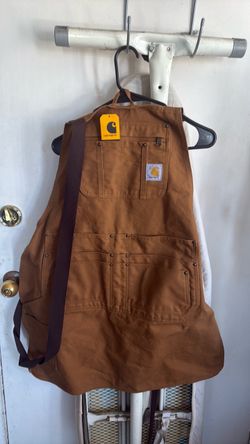 Durable brown duck canvas Carhartt apron