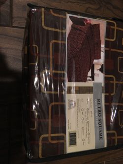 Retro square King Sheet set