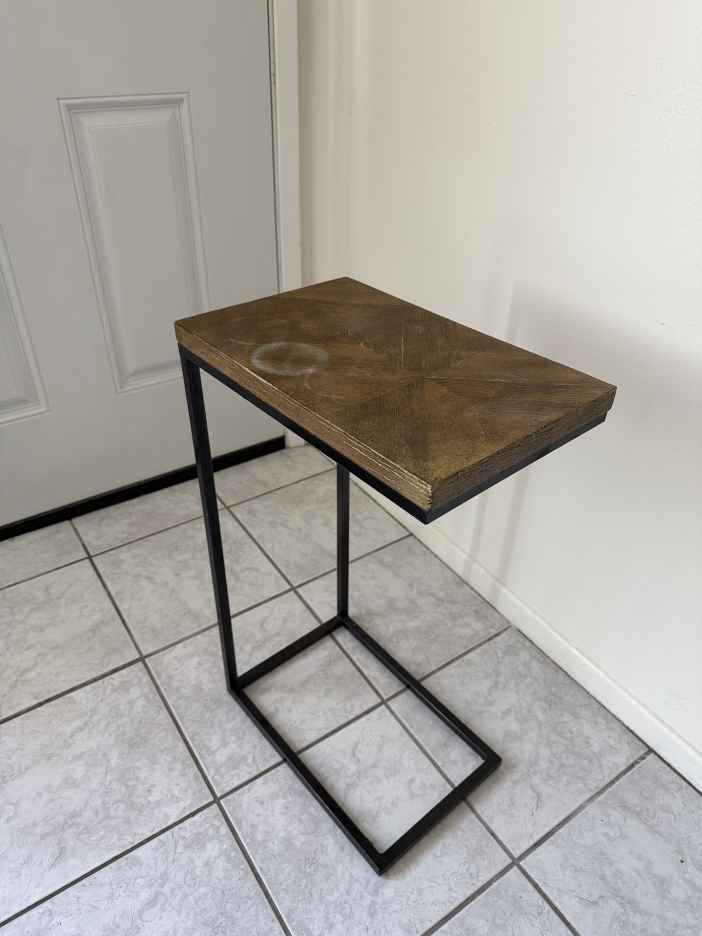 Used Wooden End Table