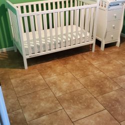 Crib and Changing Table 
