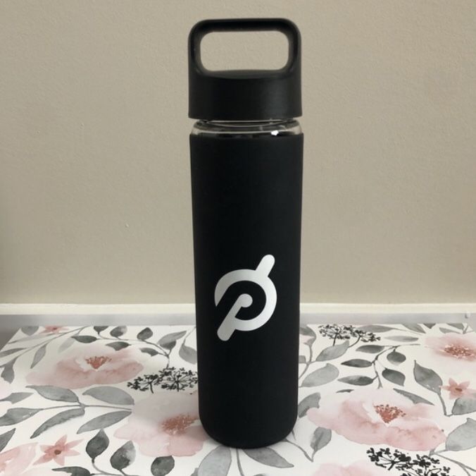 NEW! Peloton Glass Water Bottle