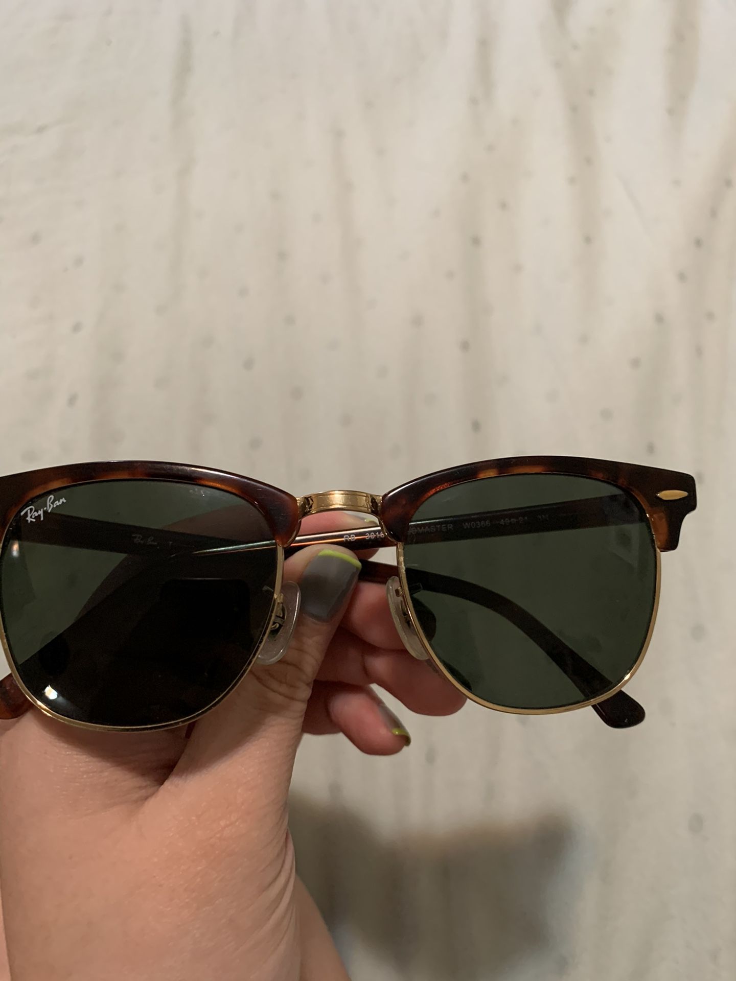 Ray Ban Club Master sunglasses
