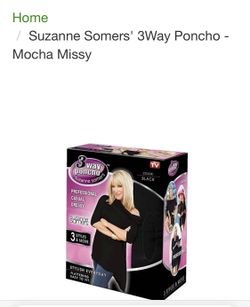 Suzan Summers Poncho 