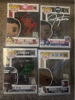 Sport autographed Funkos