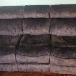 Super Comfortable Reclining Couch For Sale