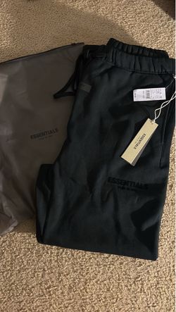 Fear of God Essentials Black Sweatpants