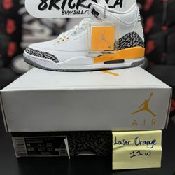 Jordan 3 Retro “Laser Orange”