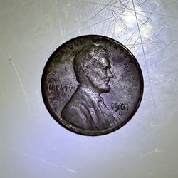 1961 Antique Penny Letter D