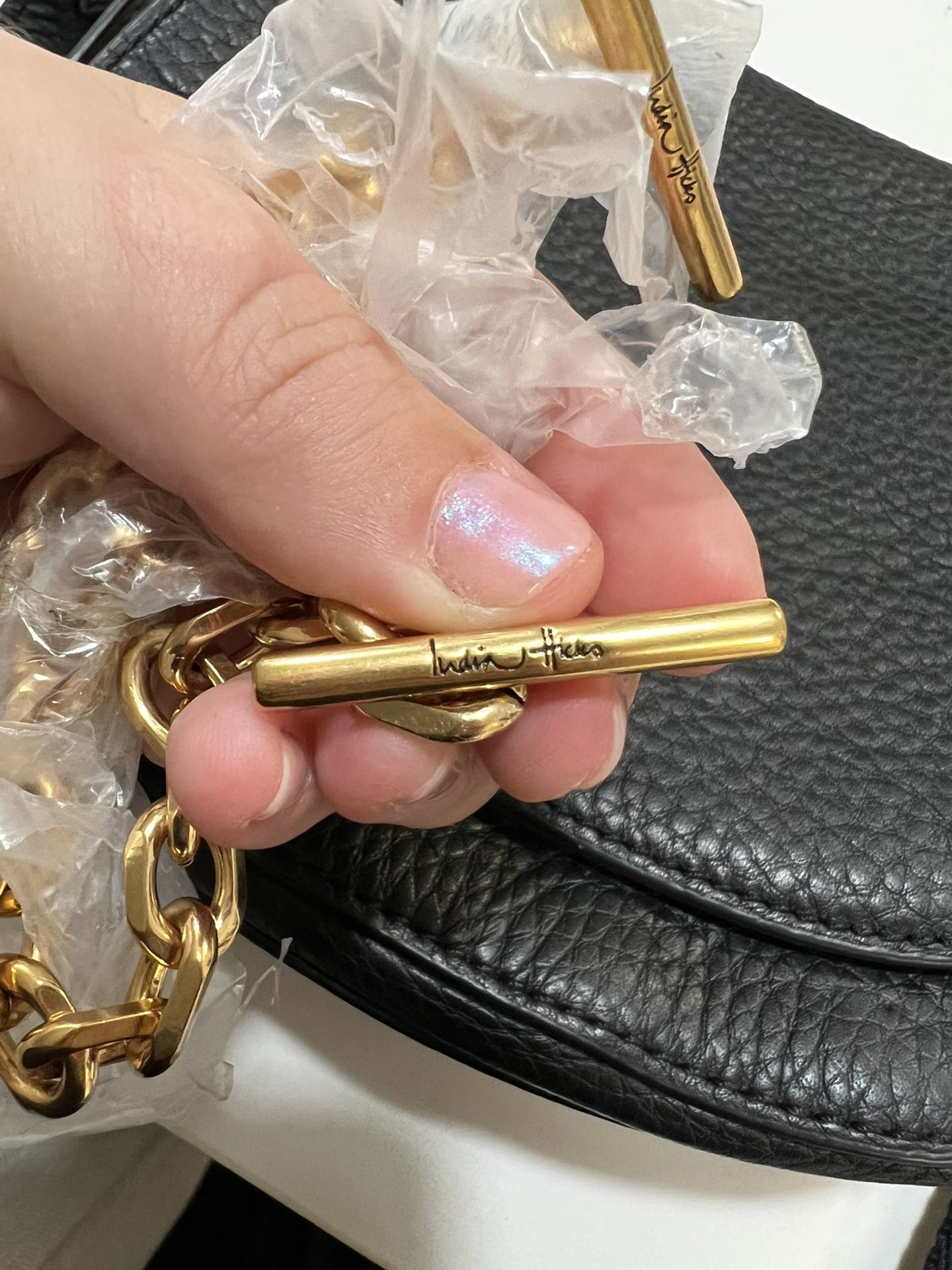 India Hicks NWOT Black Cartridge Bag