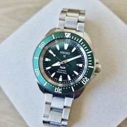 Seiko Prospex SRPL53 PADI Diver - Emerald Green Dial - Full Kit - Excellent Condition