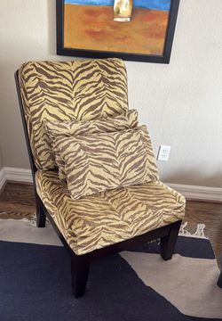 Accent Zebra Chair