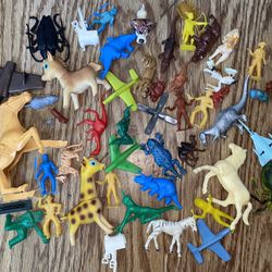 Vintage Plastic Figurines