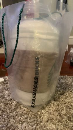 Limited edition Starbucks plush cup