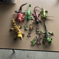 Plastic Lizard Collection