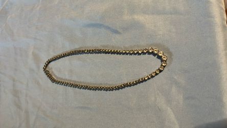 Zales diamond tennis necklace.