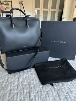 Like New Strathberry Tote - Black - Handmade/Authentic