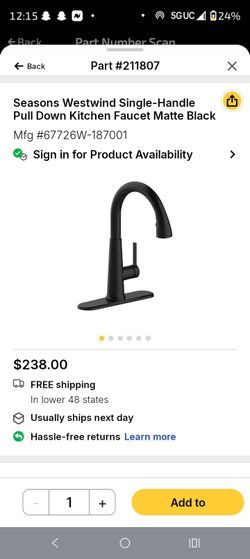 Kitchen faucet