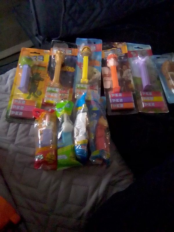 PEZ Dispenser Collection 9-10 Different Ones