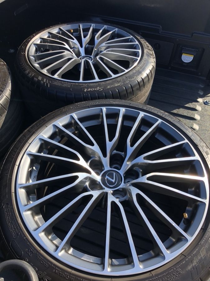 19” Lexus RC-F Sport 2017 OEM Wheels