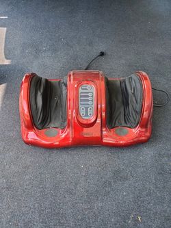 Slab way foot massager
