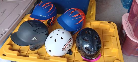 Various Sport Helmets