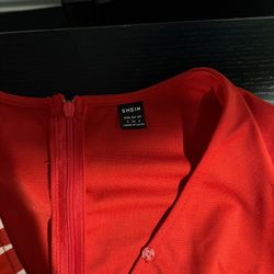 Beautiful Red Unique Dress