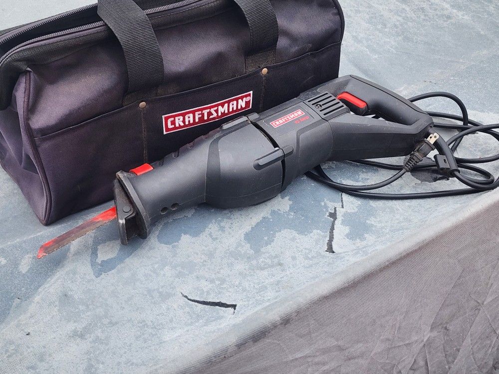 Craftsman 10amp Sawzall With Bag