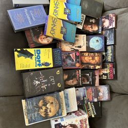 VHS tapes 