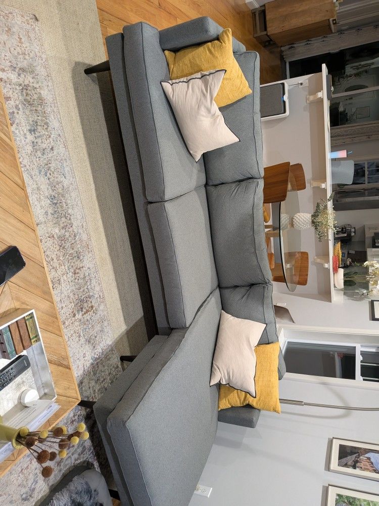 Gray Sectional Sofa