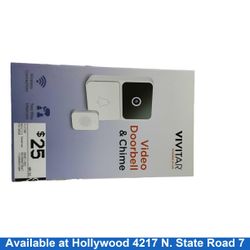 Vivitar Db201-noc White Security Camera Only