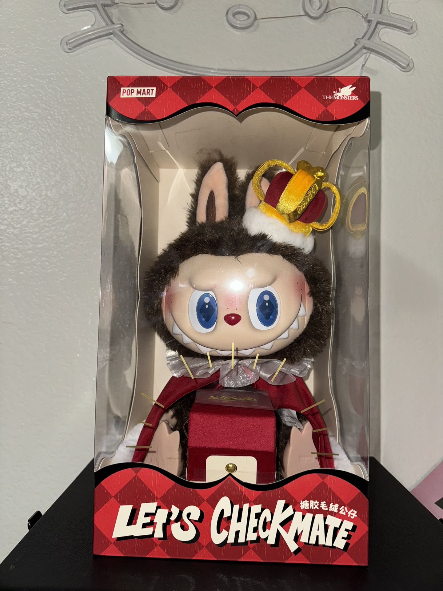 Authentic Let’s Checkmate Giant Labubu
