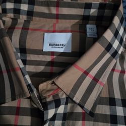 Burberry Check Cotton Shirt