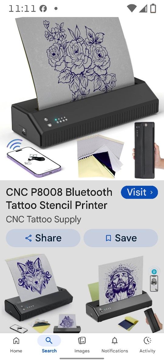 Thermal Tattooo Stencil Printer