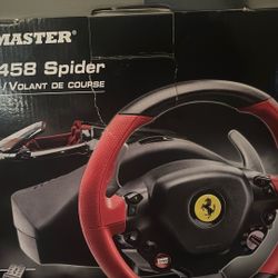 Racing Wheel With Pedals 