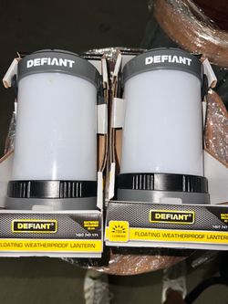 Defiant 700 Lumen Floating Weatherproof Lantern – 2 Pack