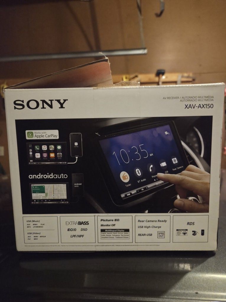 Sony Touchscreen Radio