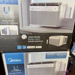 Midea U-Shape Air Conditioner Units Set of Two