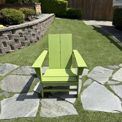 Polywood Lime Green Modern Adirondack X 5