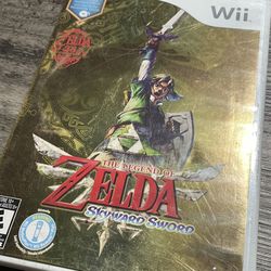 COMPLETE!! NINTENDO WII THE LEGEND OF ZELDA SKYWARD SWORD