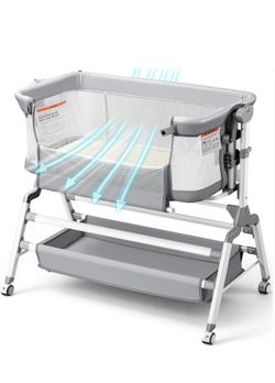 3 in 1 Baby Bassinet Bedside Sleeper