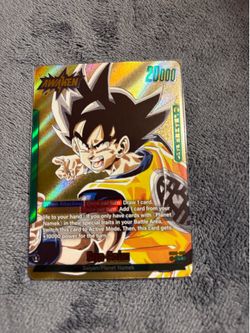 Son Goku - SB02-033 (Gold) - Manga Booster 02 (SB02)