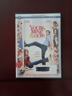 3/$10 🌟 Yours, Mine, & Ours DVD With Dennis Quaid & Rene Russo