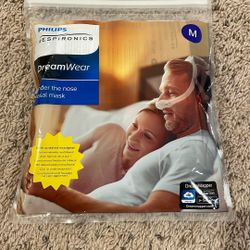 1 Sealed Phillips Respironics Size Medium Under The Nose Nasal Mask 1116681