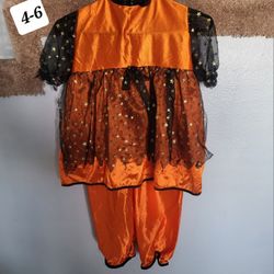 Witch Costume 4-6 