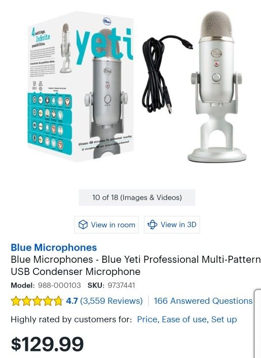 Blue YETI Microphone