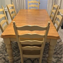 Dining Table (7) Pieces 