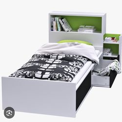 Twin Bed and Mattress  - IKEA
